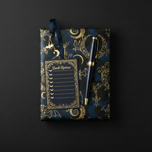 Dark fantasy wrapped book